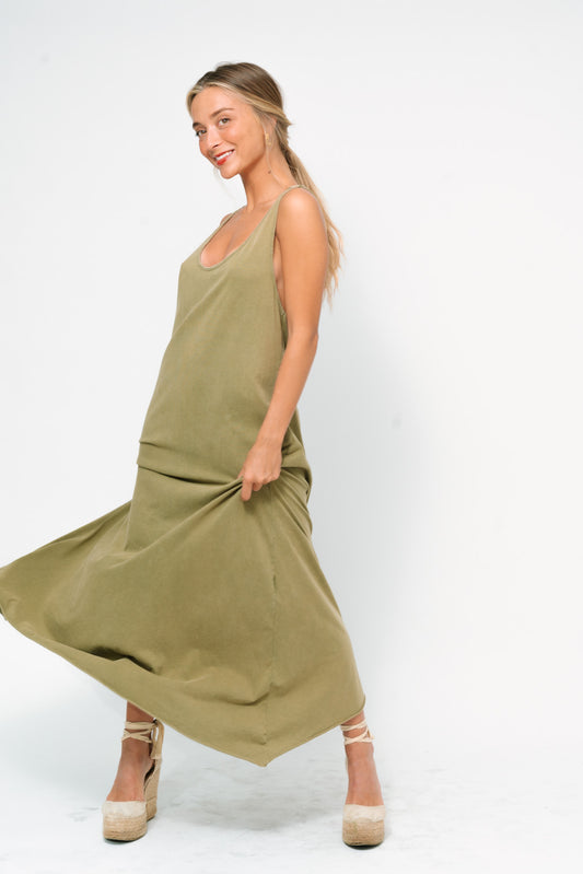 Vestido PLAY kaki