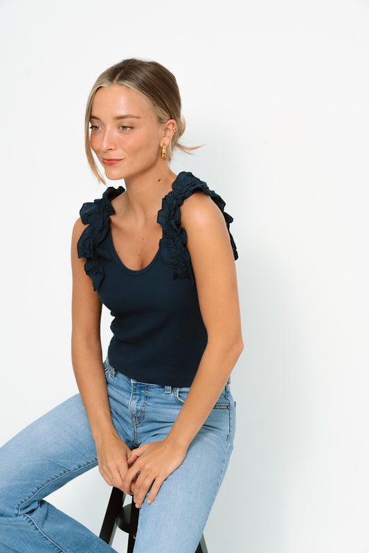Camiseta ROLLY-VOL marino