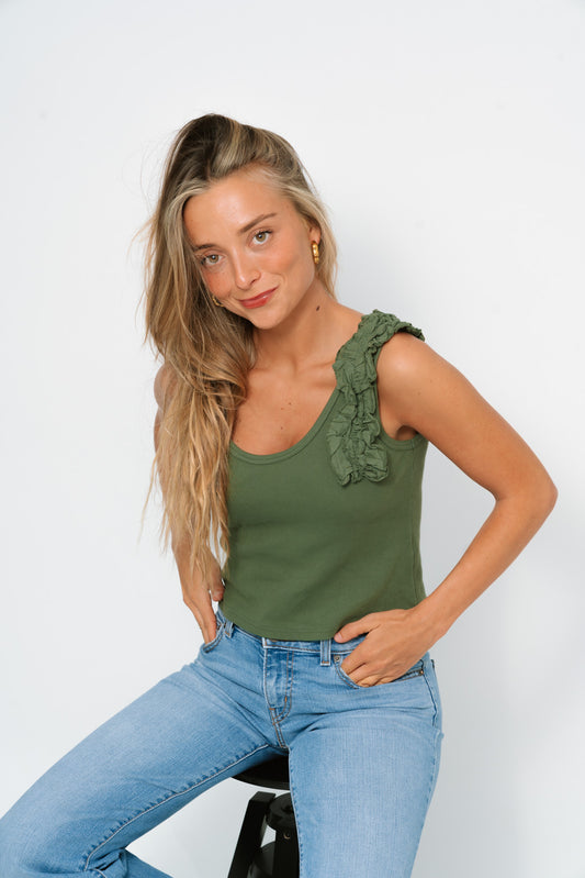 Camiseta ROLLY-VOL kaki