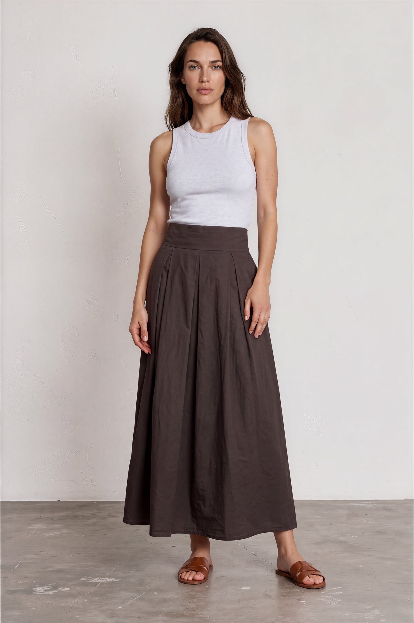 Falda GRACE choco