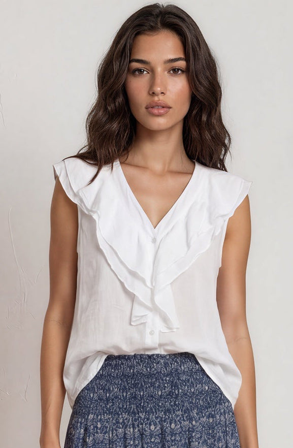 Blusa JAVEA blanco