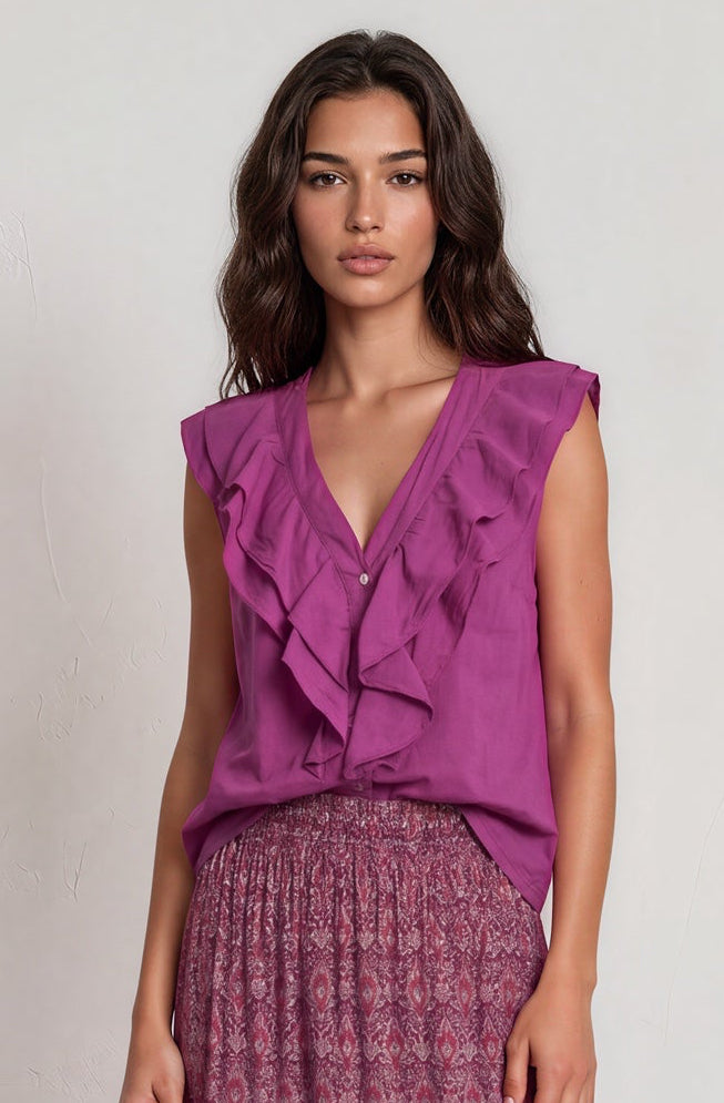 Blusa JAVEA fucsia