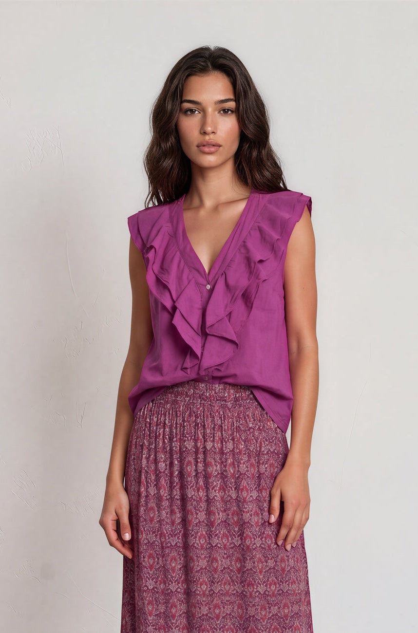 Blusa JAVEA fucsia
