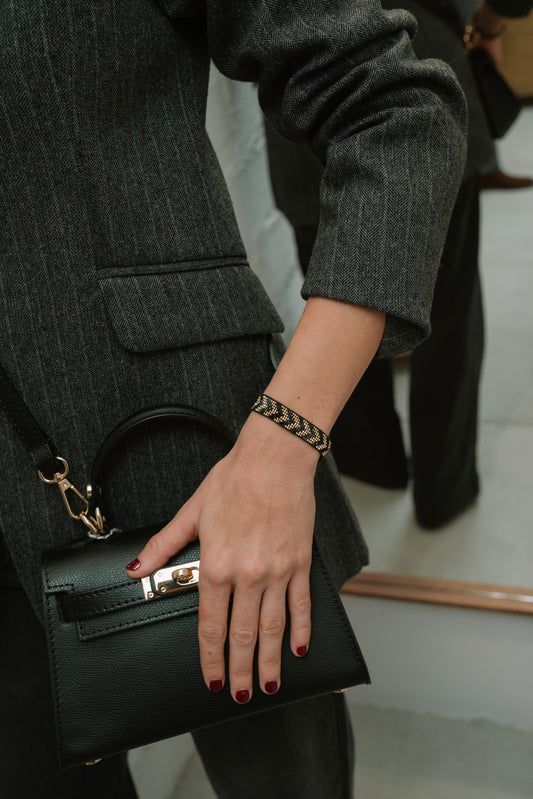 Pulsera cuentas espigas