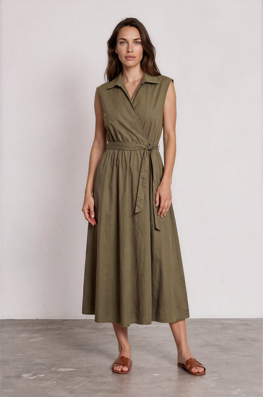Vestido KELLY oliva