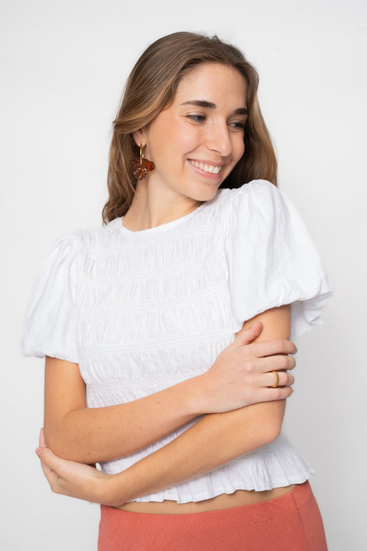 Blusa GLOBB blanco
