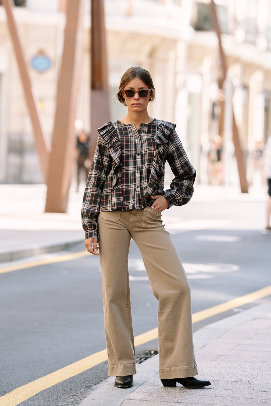Pantalón FORY taupe