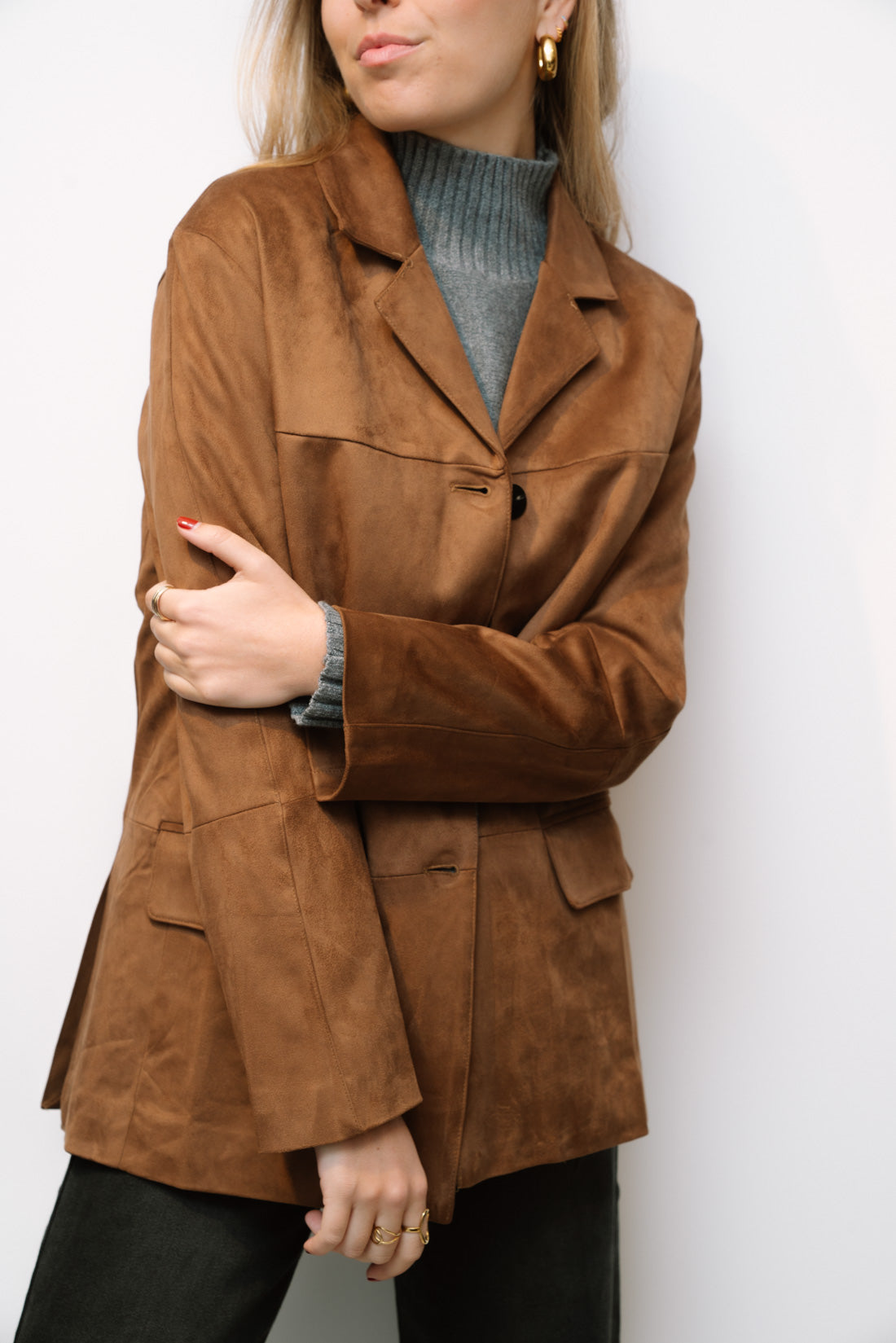 Blazer polipiel whisky