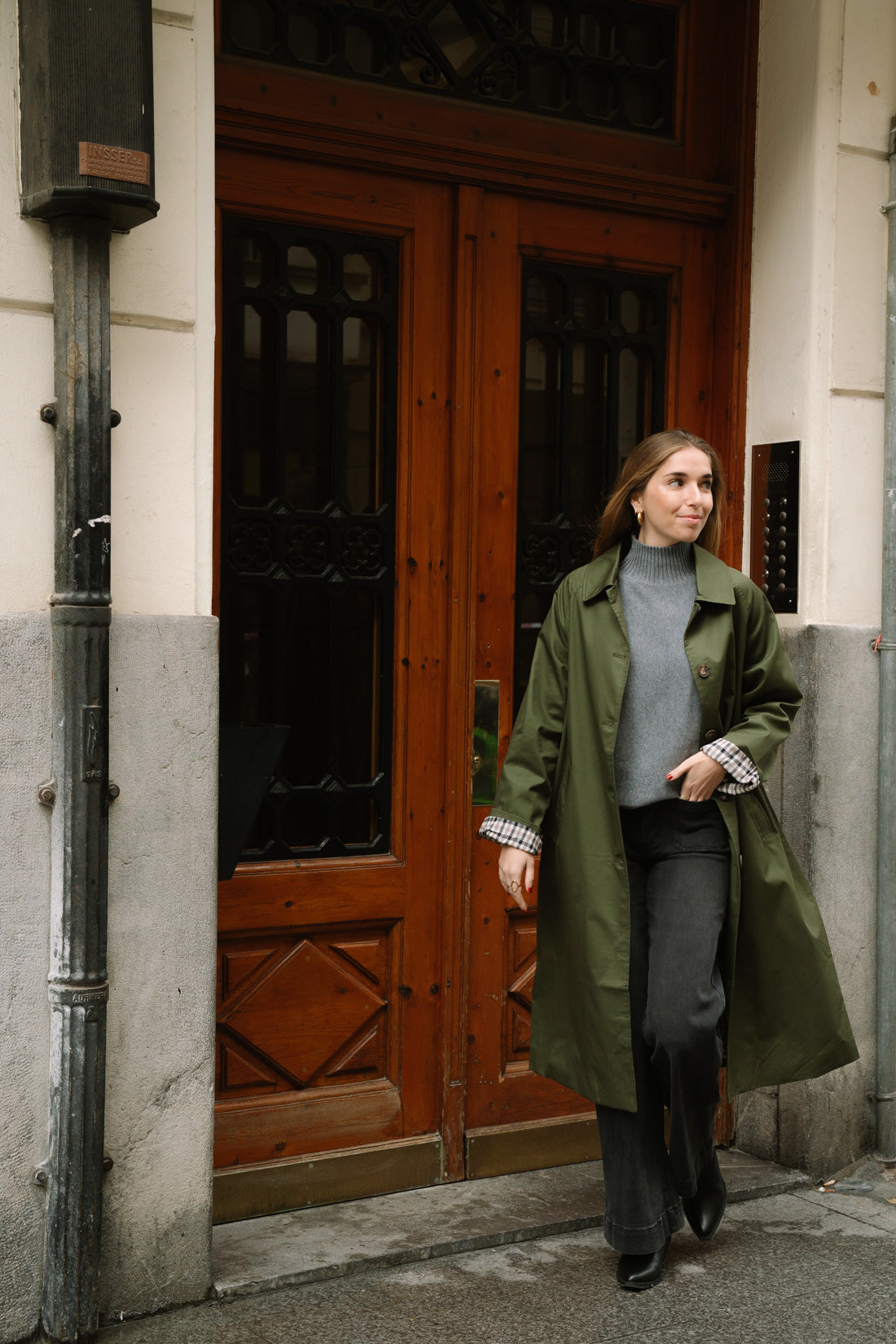 Gabardina GABHY kaki