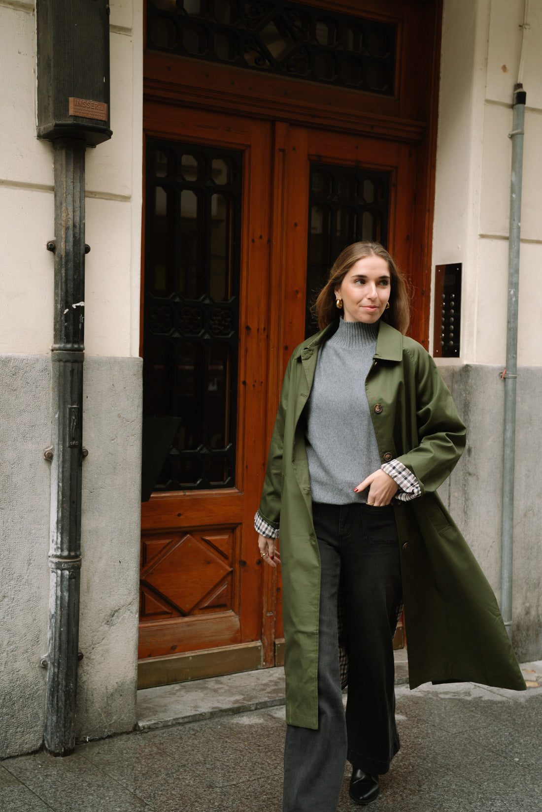 Gabardina GABHY kaki