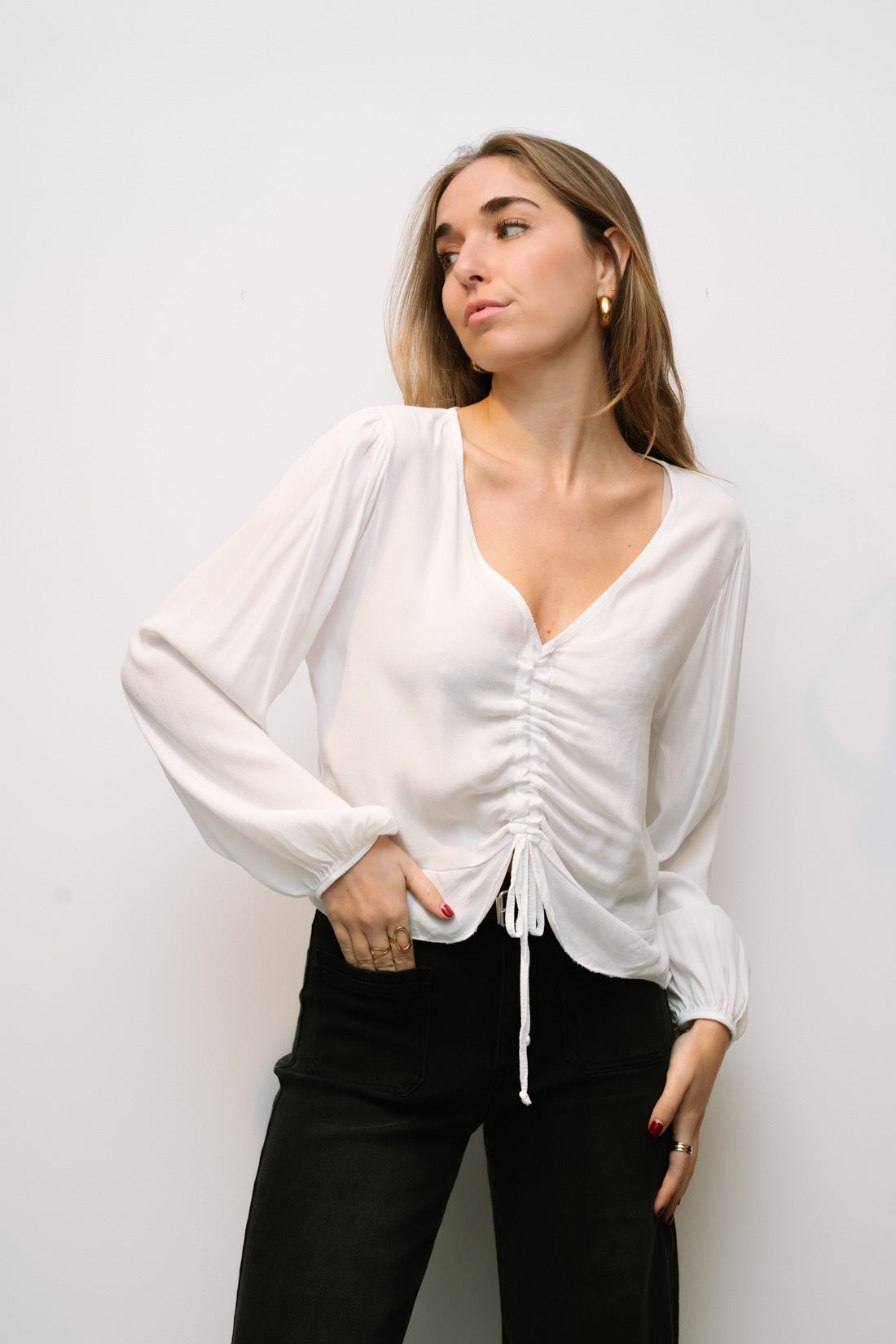 Blusa NATI blanco