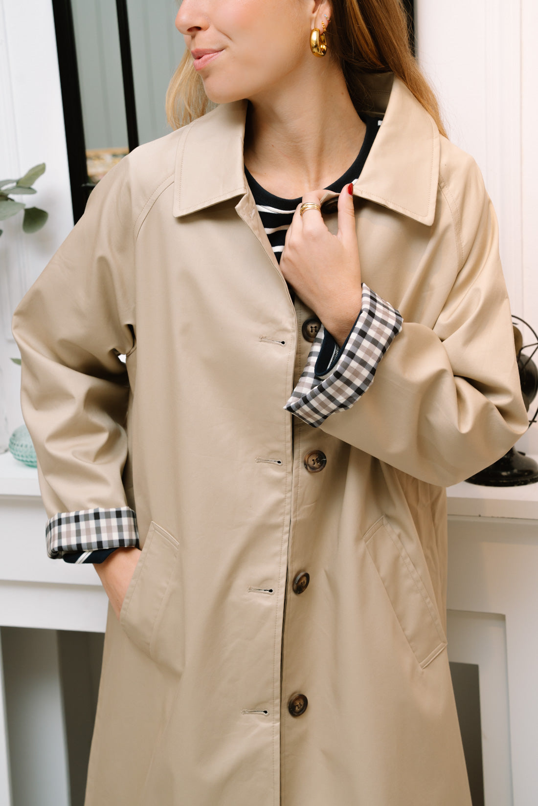 Gabardina GABHY beige