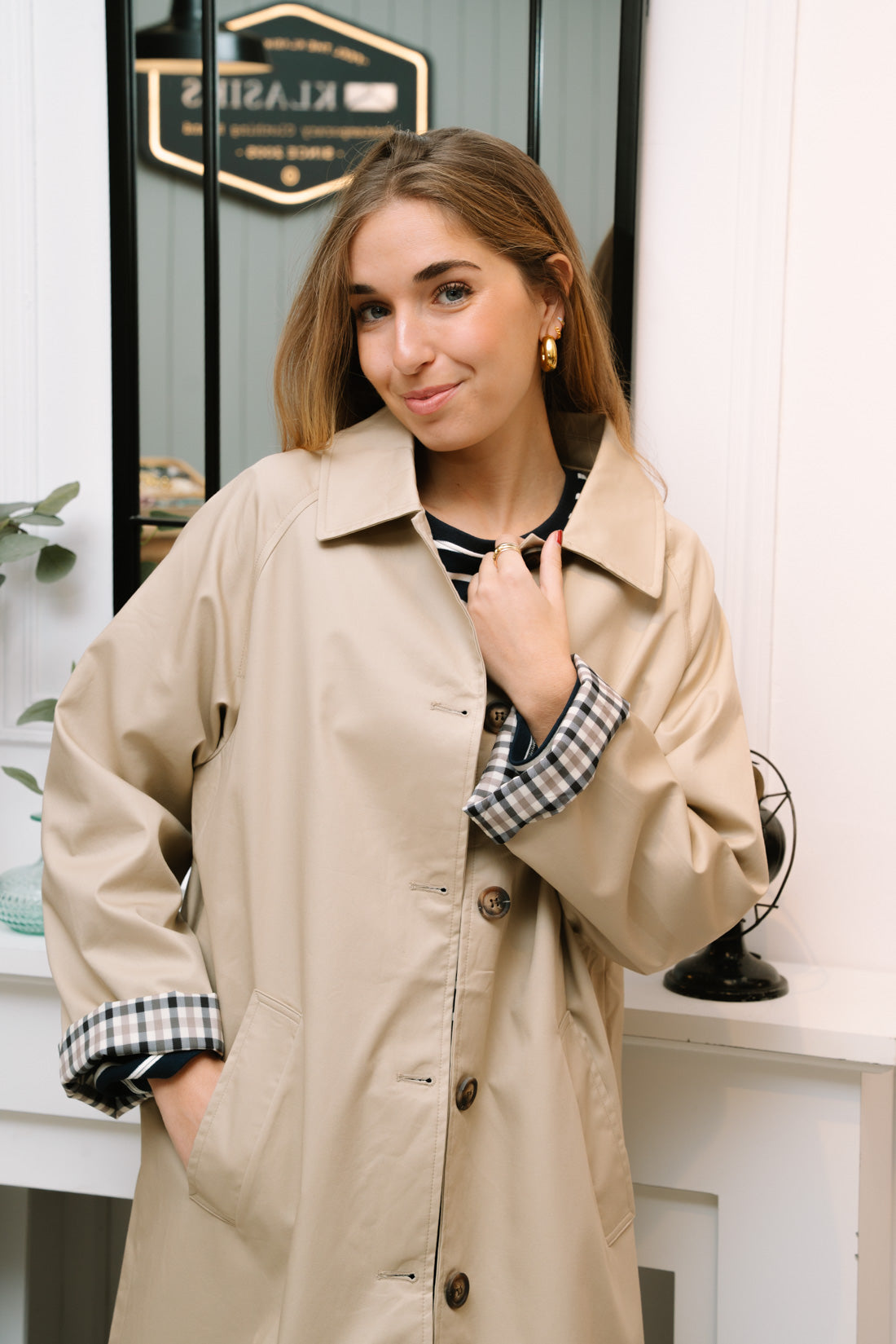 Gabardina GABHY beige