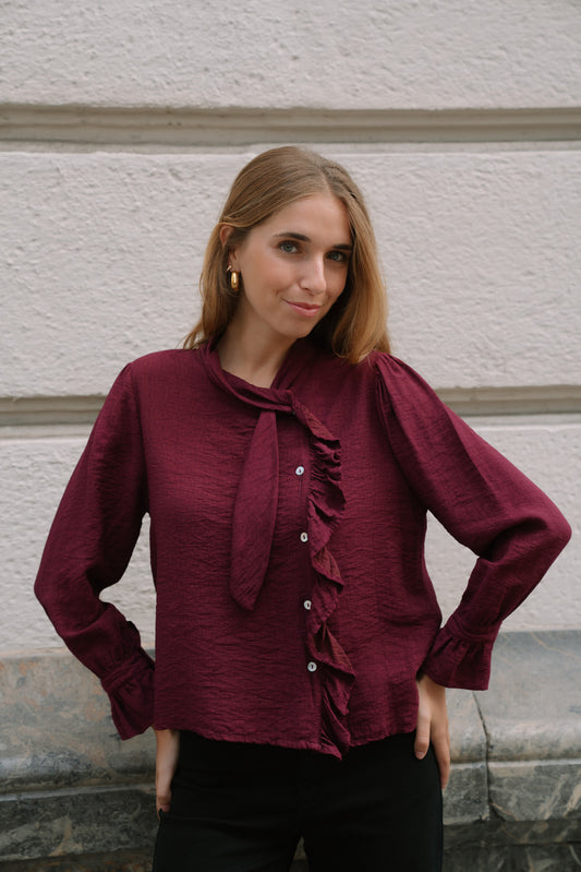 Blusa EXEL vino