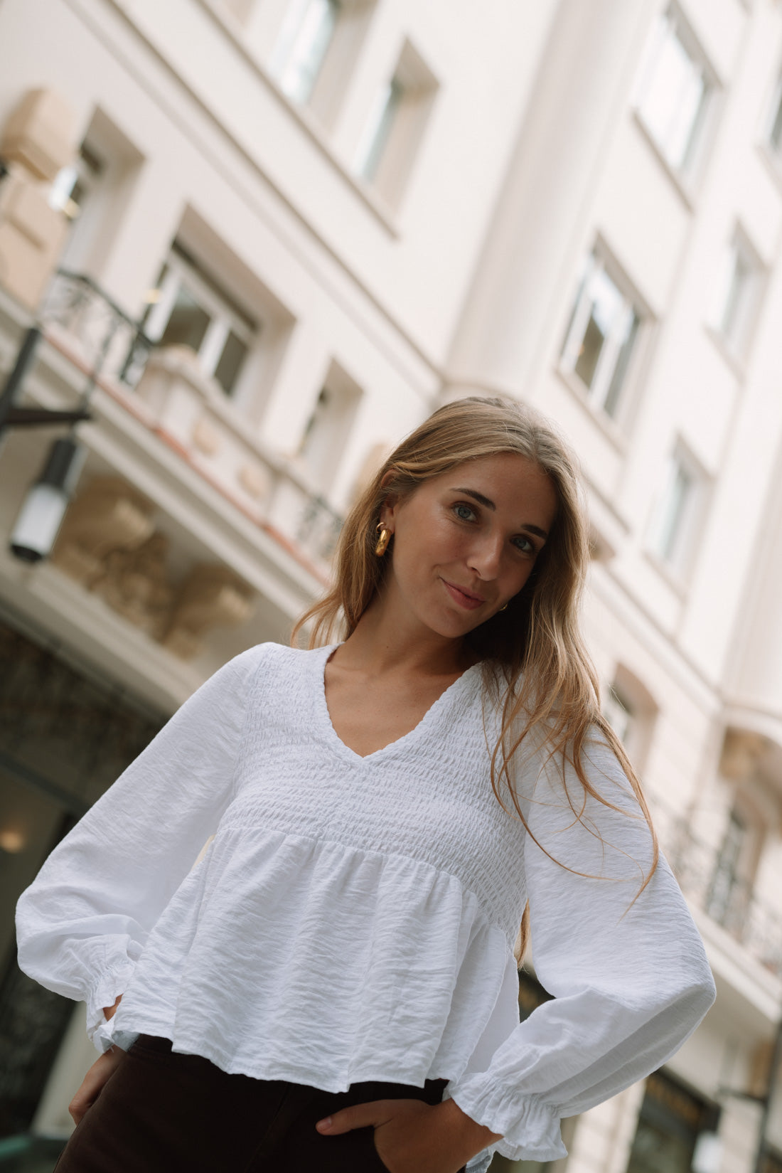 Blusa EMMA blanca
