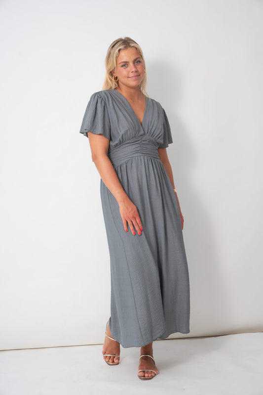 Vestido TURIA gris