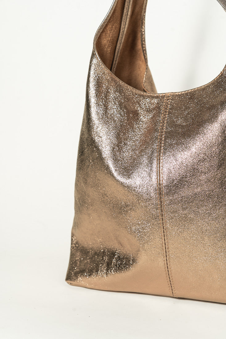 BOLSO PIEL SAK Bronce