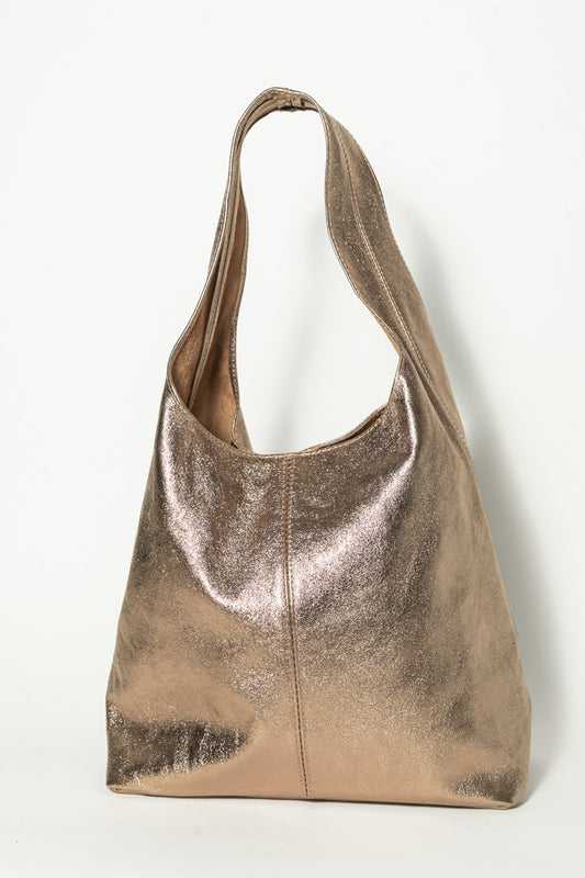 BOLSO PIEL SAK Bronce