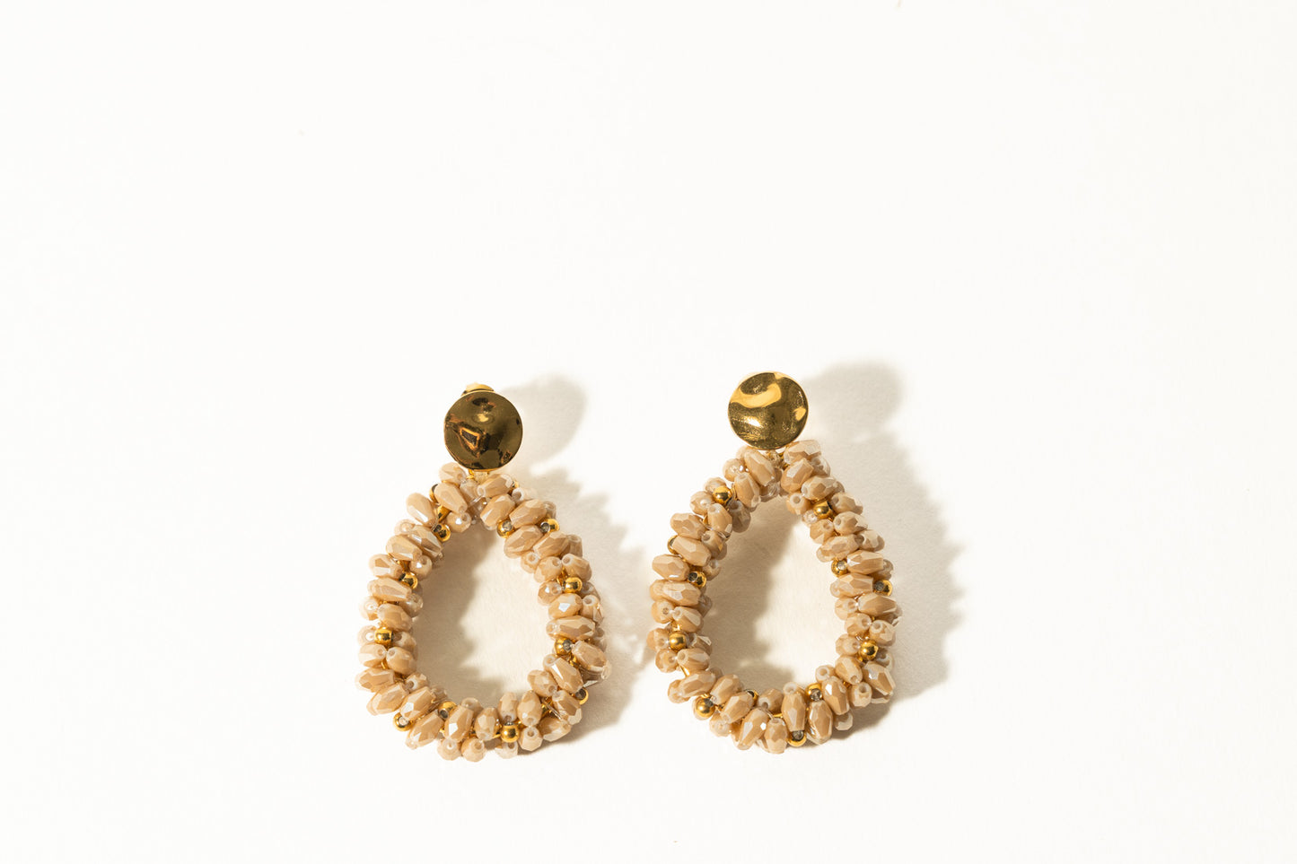 Pendientes MAGRITT beige