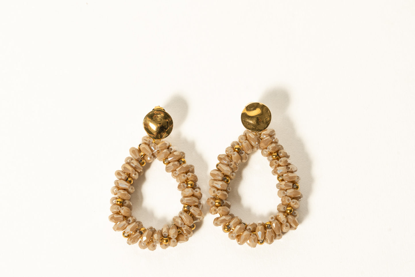 Pendientes MAGRITT beige