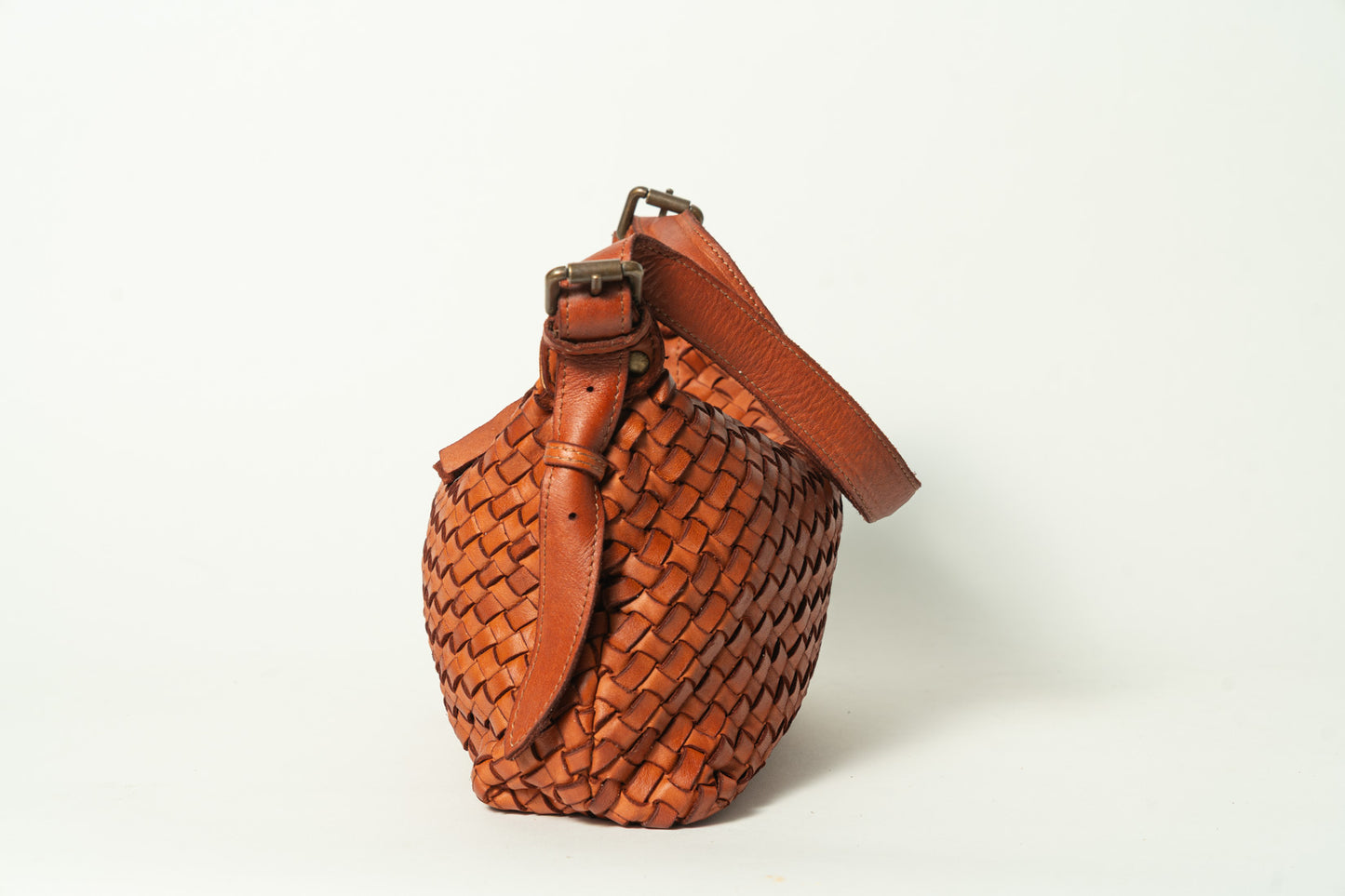 BOLSO PIEL KOR Cognac