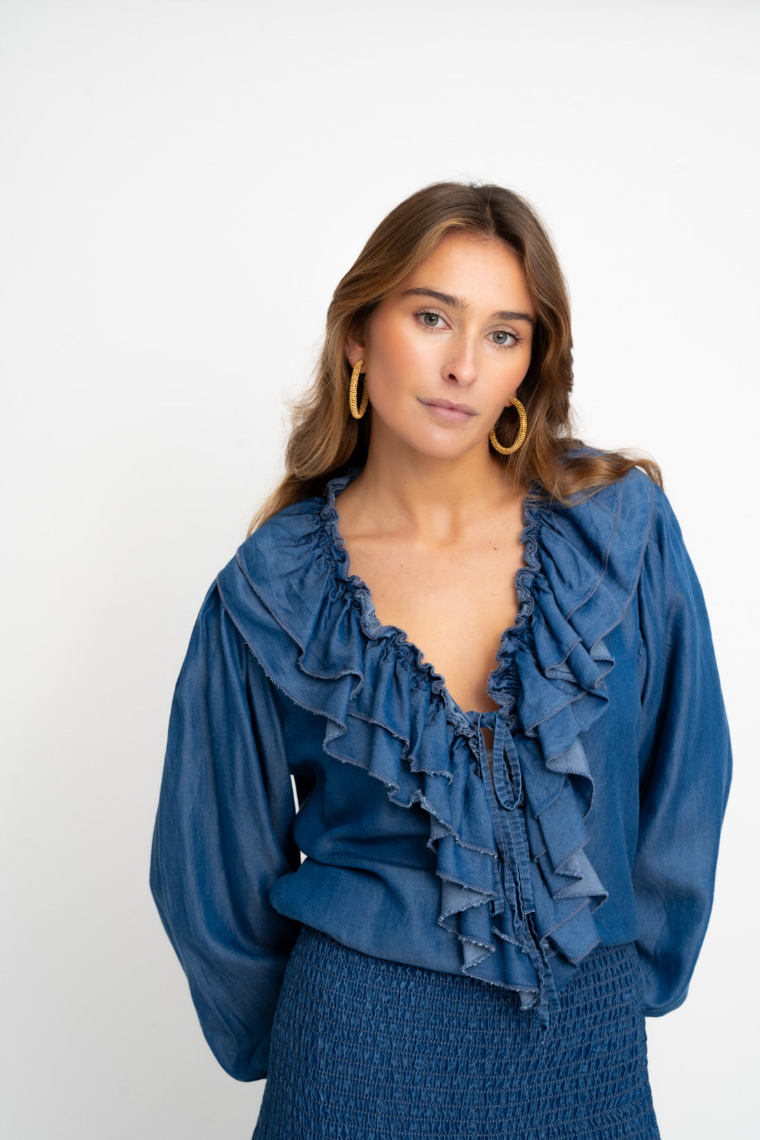 Blusa KORS vaquera