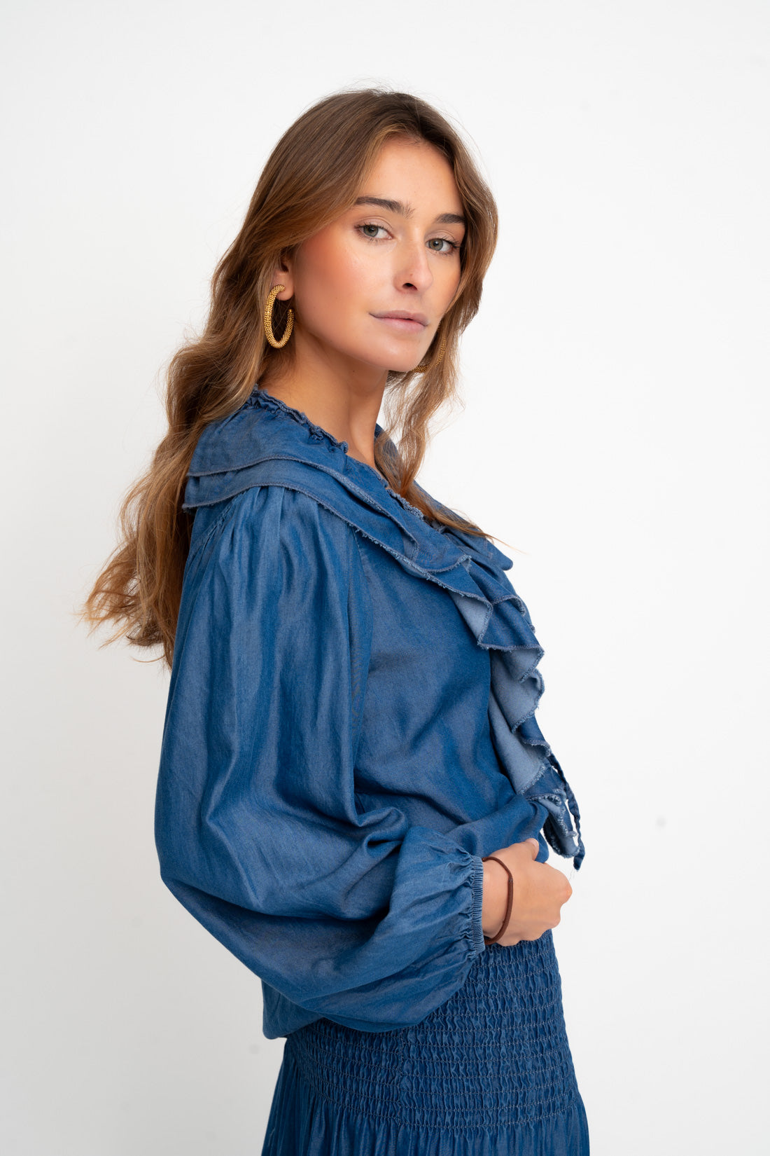 Blusa KORS vaquera