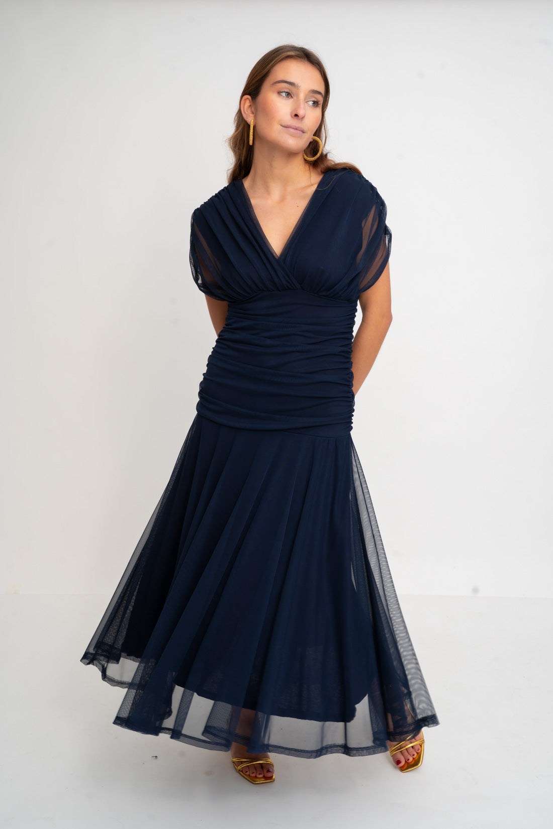 Vestido ROMY azul marino