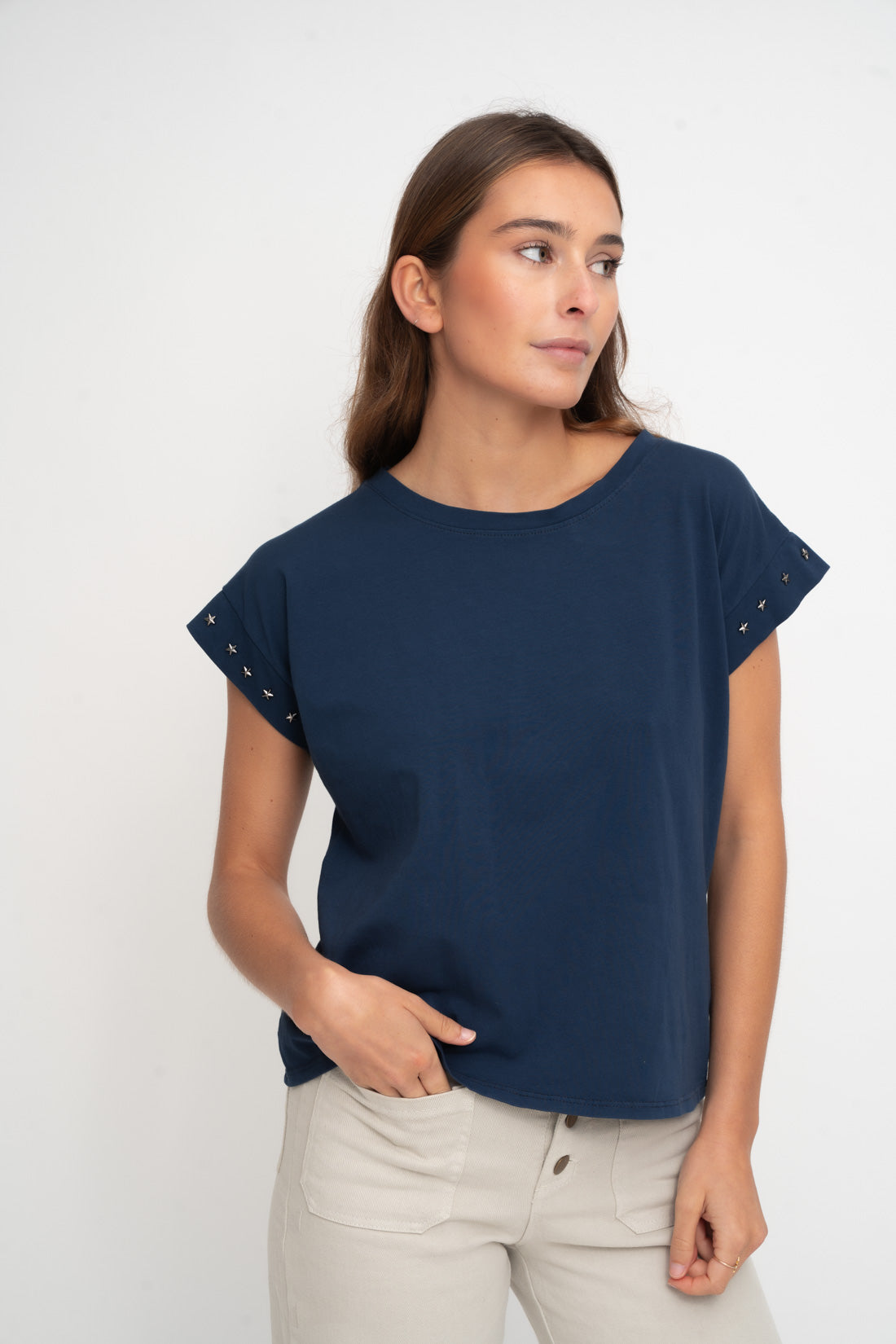 Camiseta STARS marino