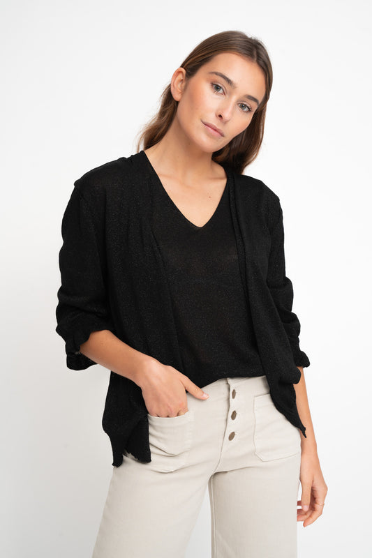 Chaqueta SET punto negro