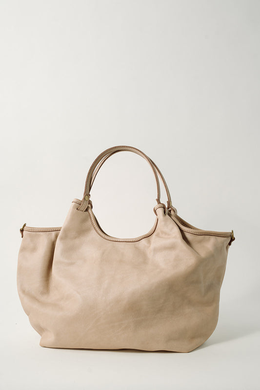 BOLSO PIEL OCKLY Beige