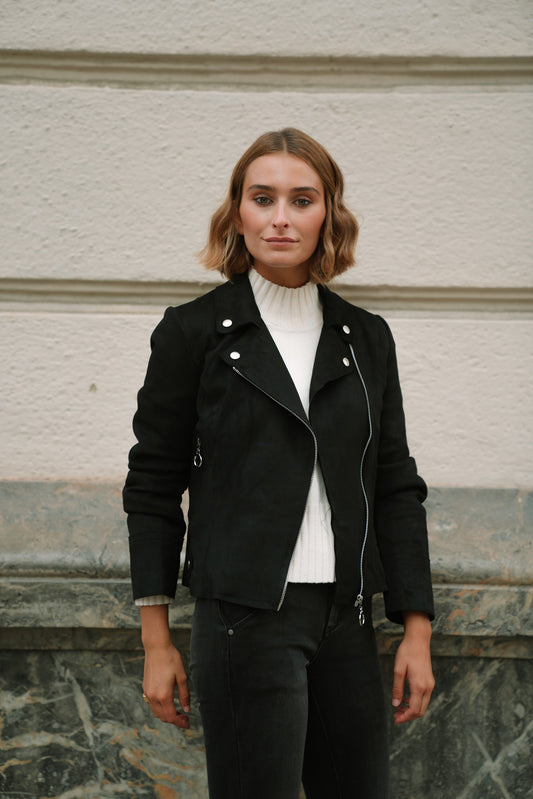 Chaqueta BIKER negra