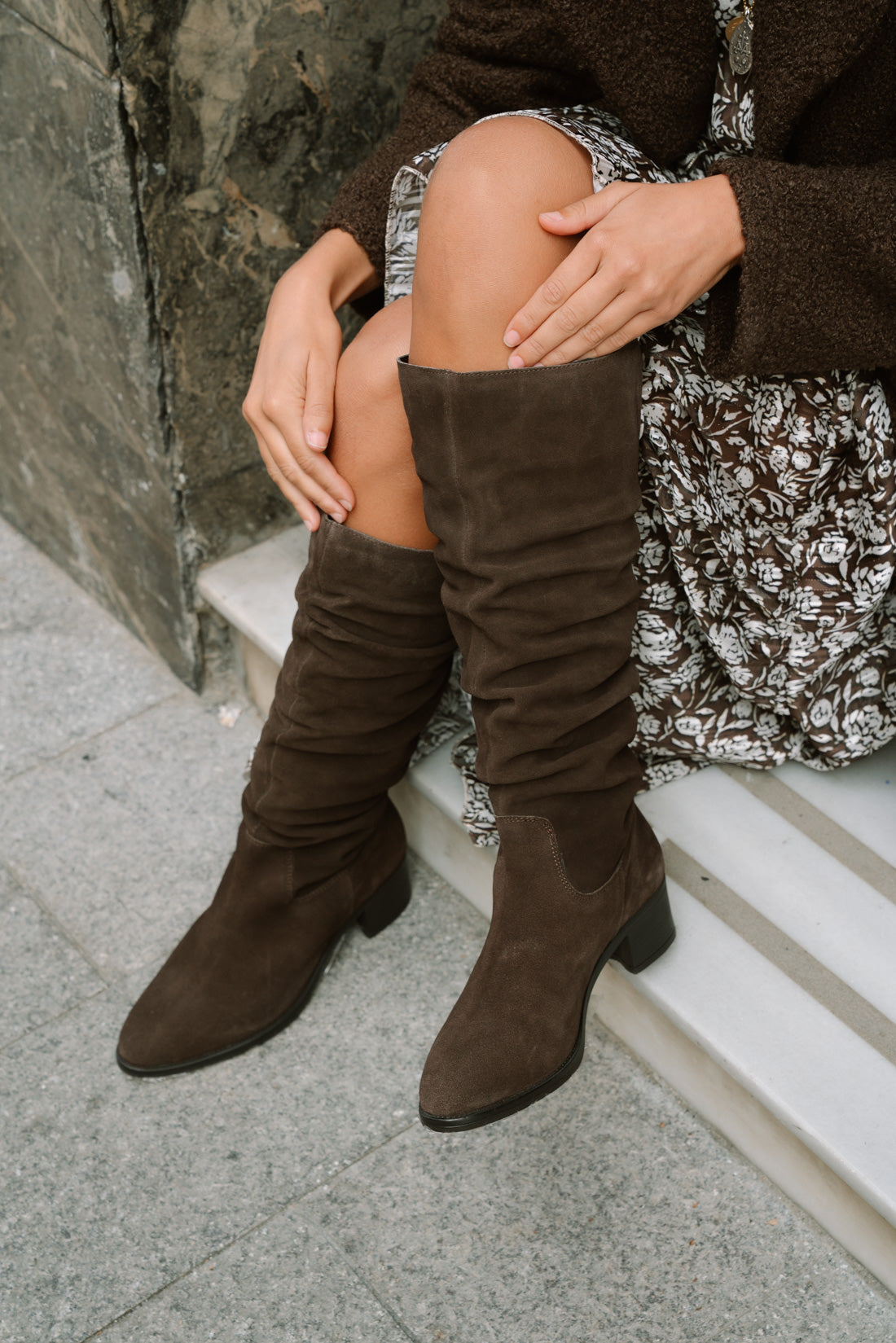 Botas DEMETRIA choco