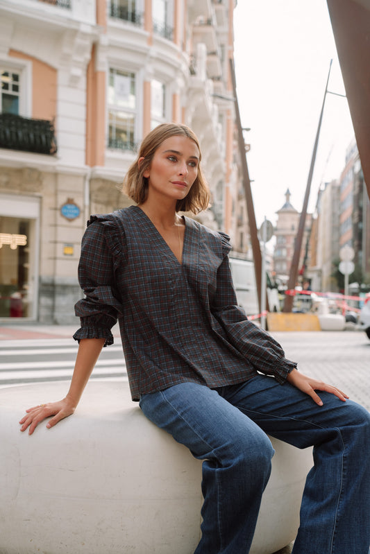 Blusa SCARLETT choco