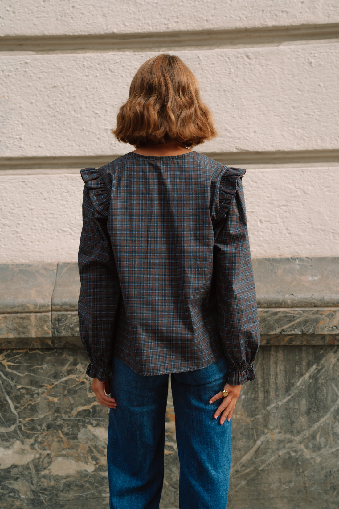 Blusa SCARLETT choco