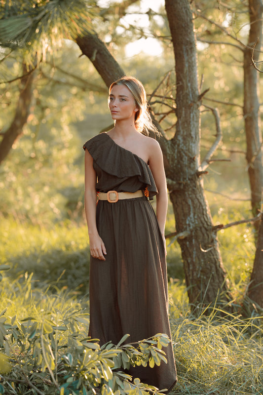 Vestido ONE choco