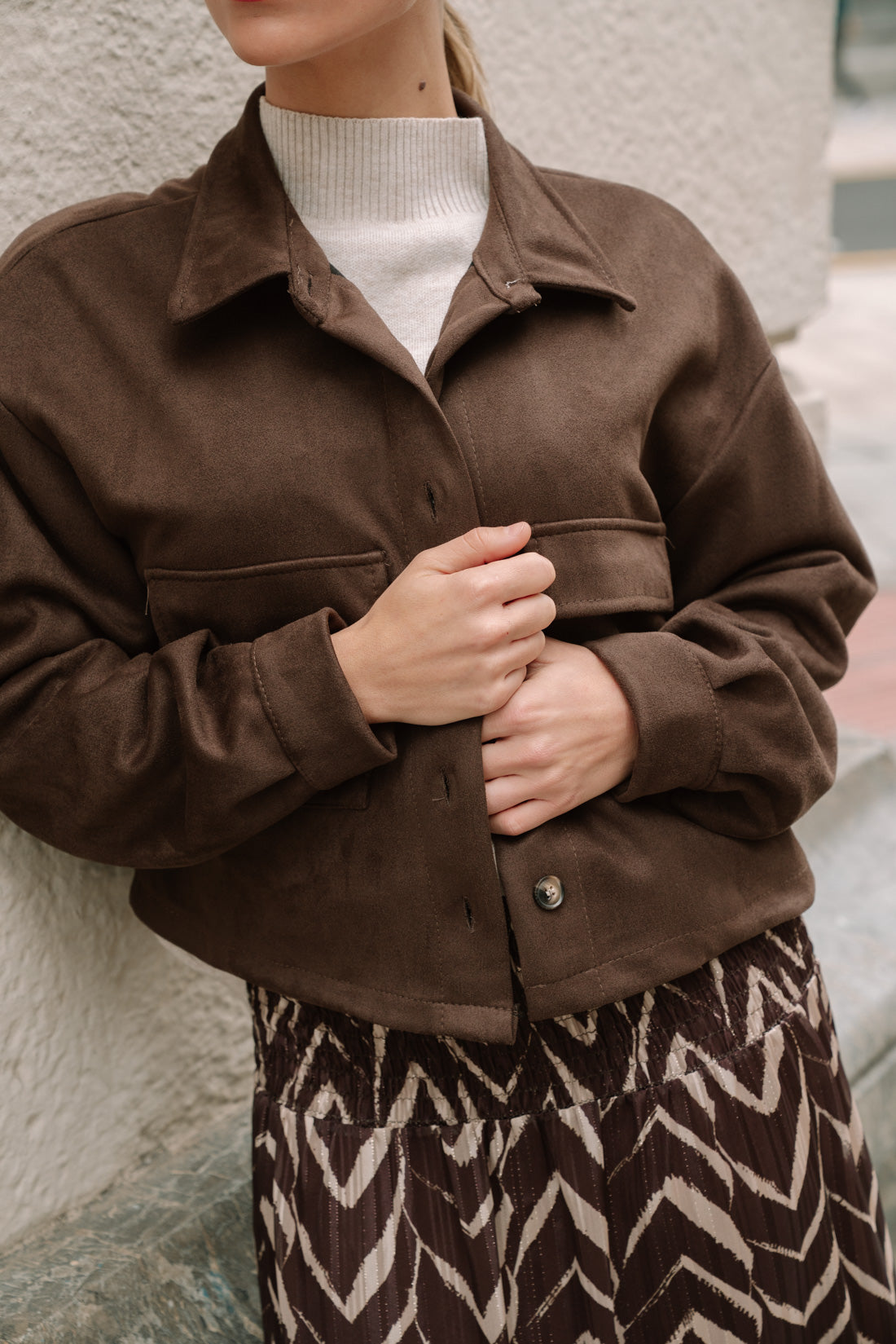 Chaqueta corta LYNNA 2 bolsillos