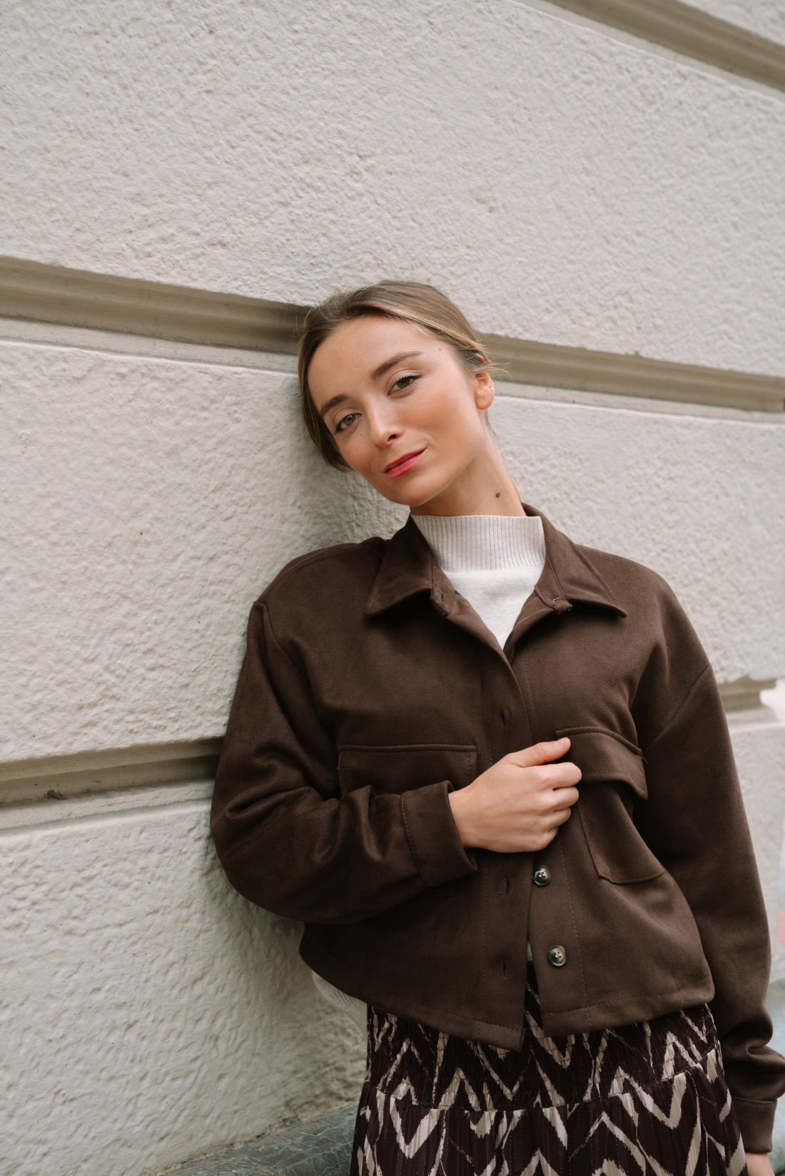 Chaqueta corta LYNNA 2 bolsillos