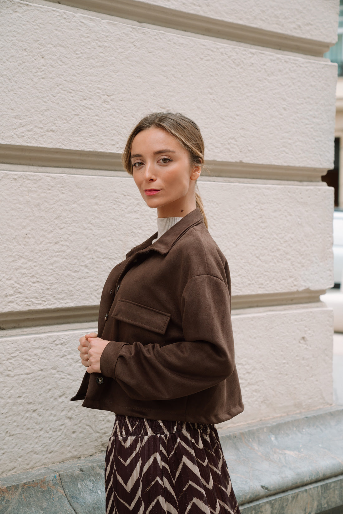 Chaqueta corta LYNNA 2 bolsillos