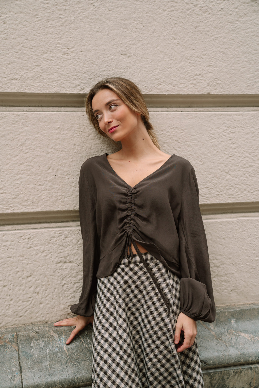 Blusa NATI choco