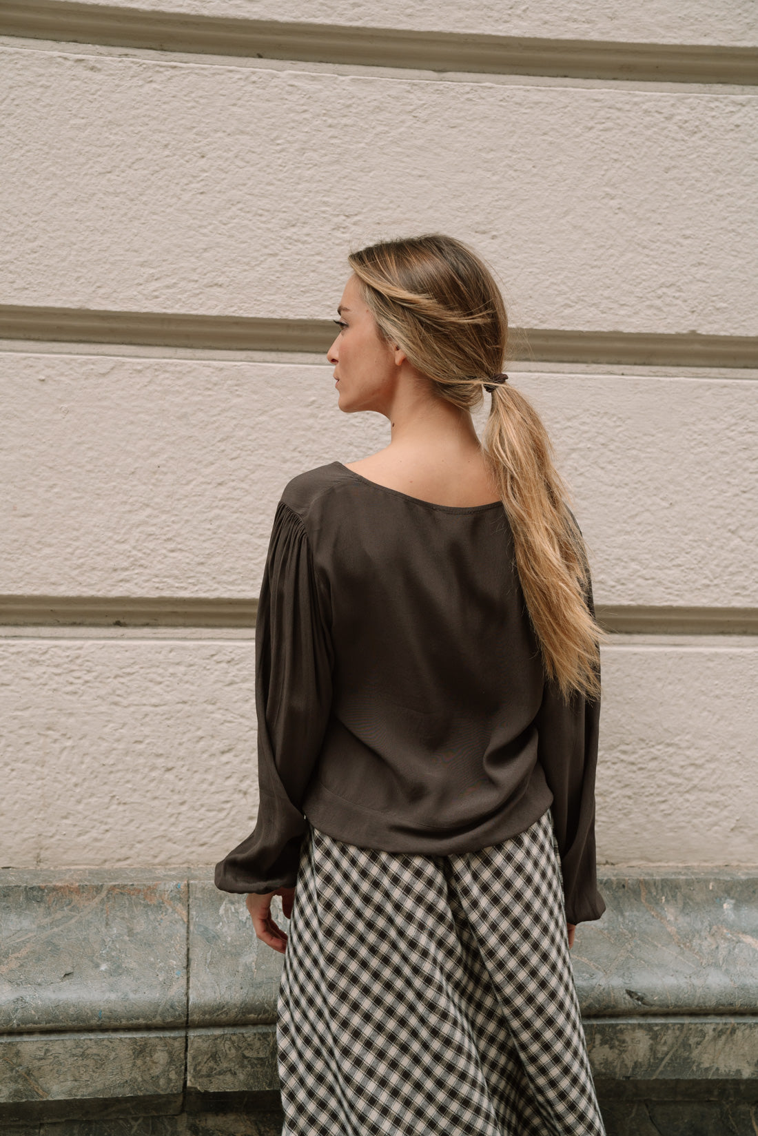 Blusa NATI choco