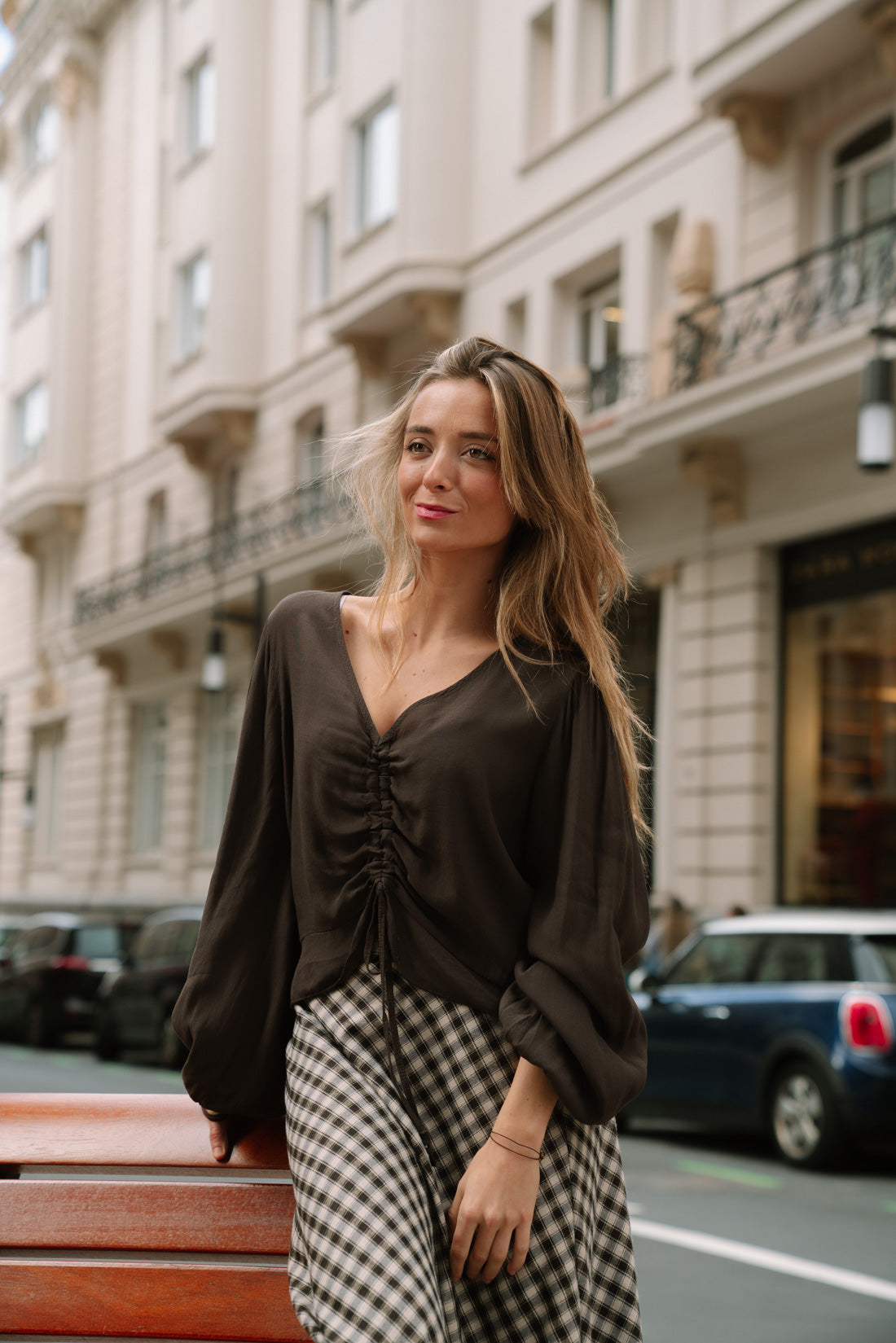 Blusa NATI choco