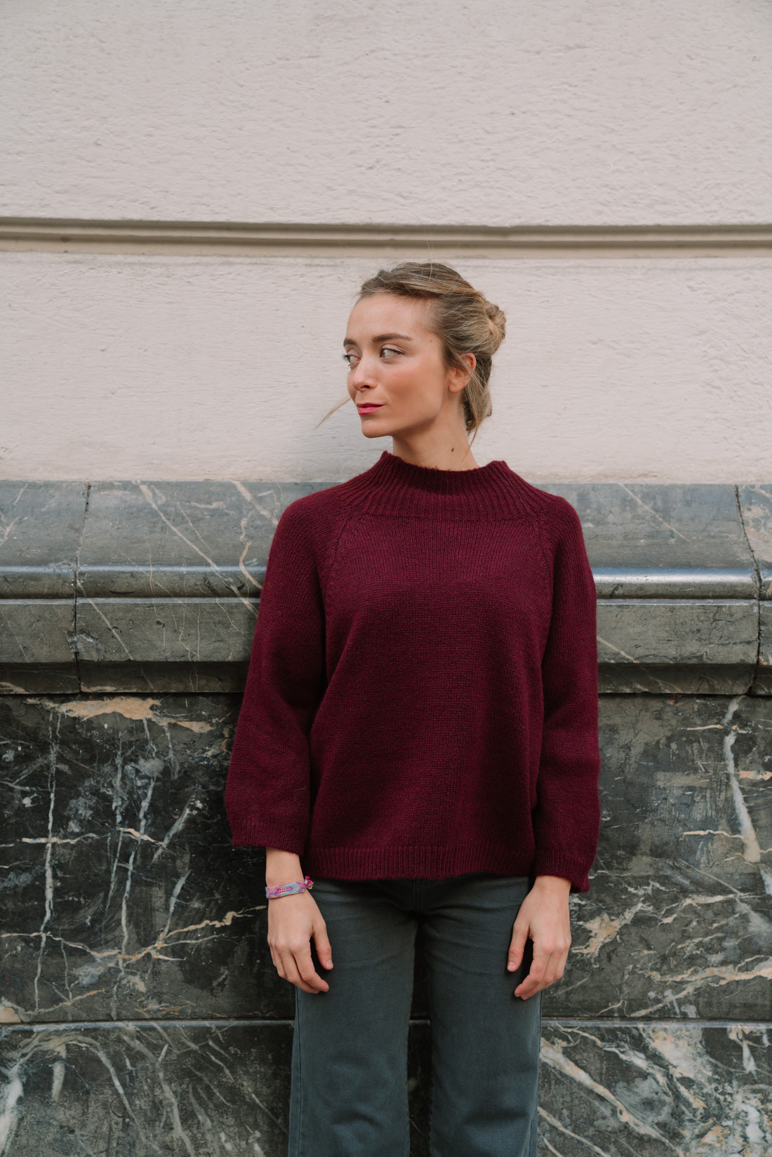 Jersey WINNY burdeos