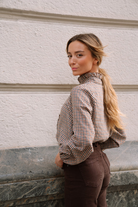 Blusa GIGHY marrones