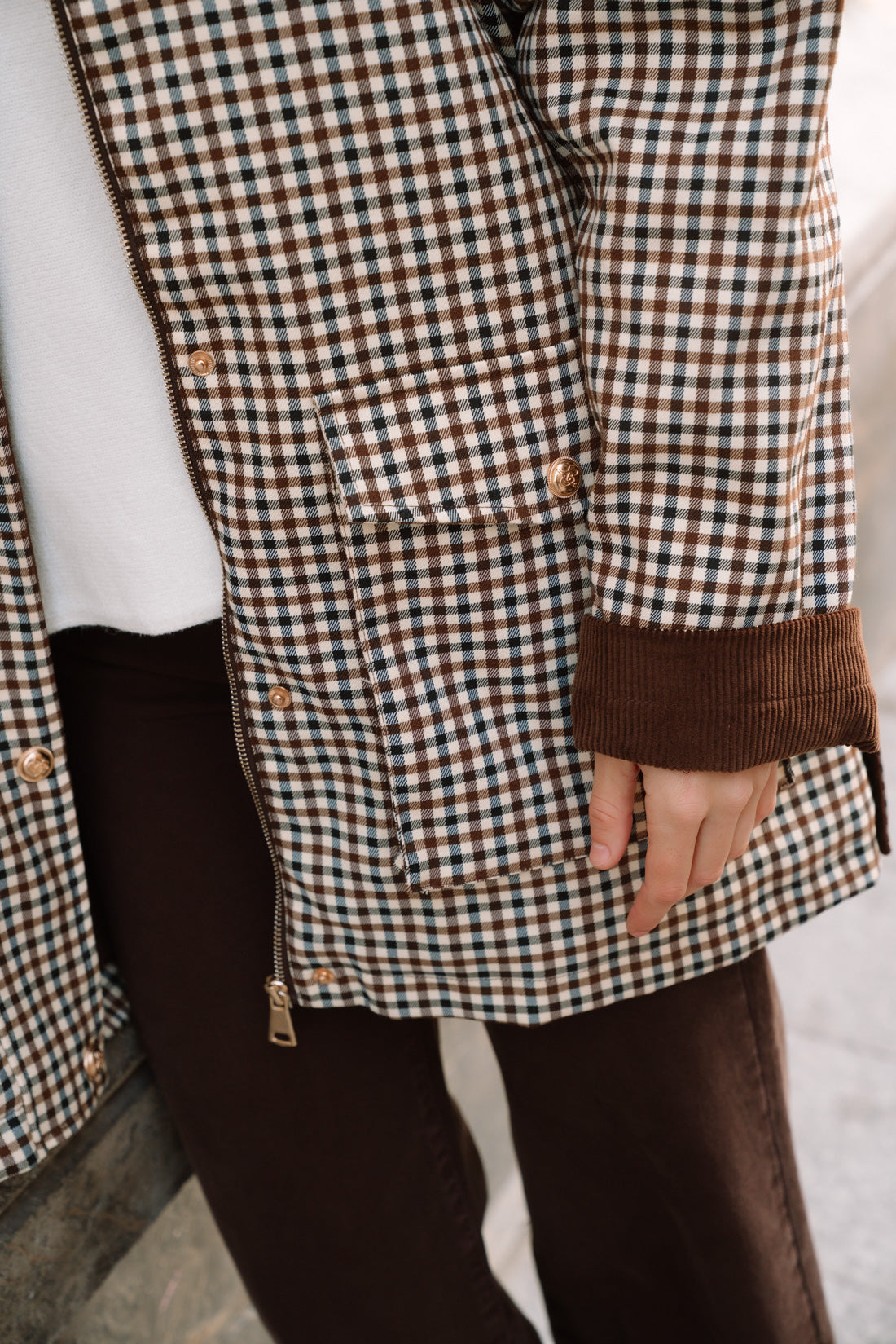 Chamarra VICHER choco