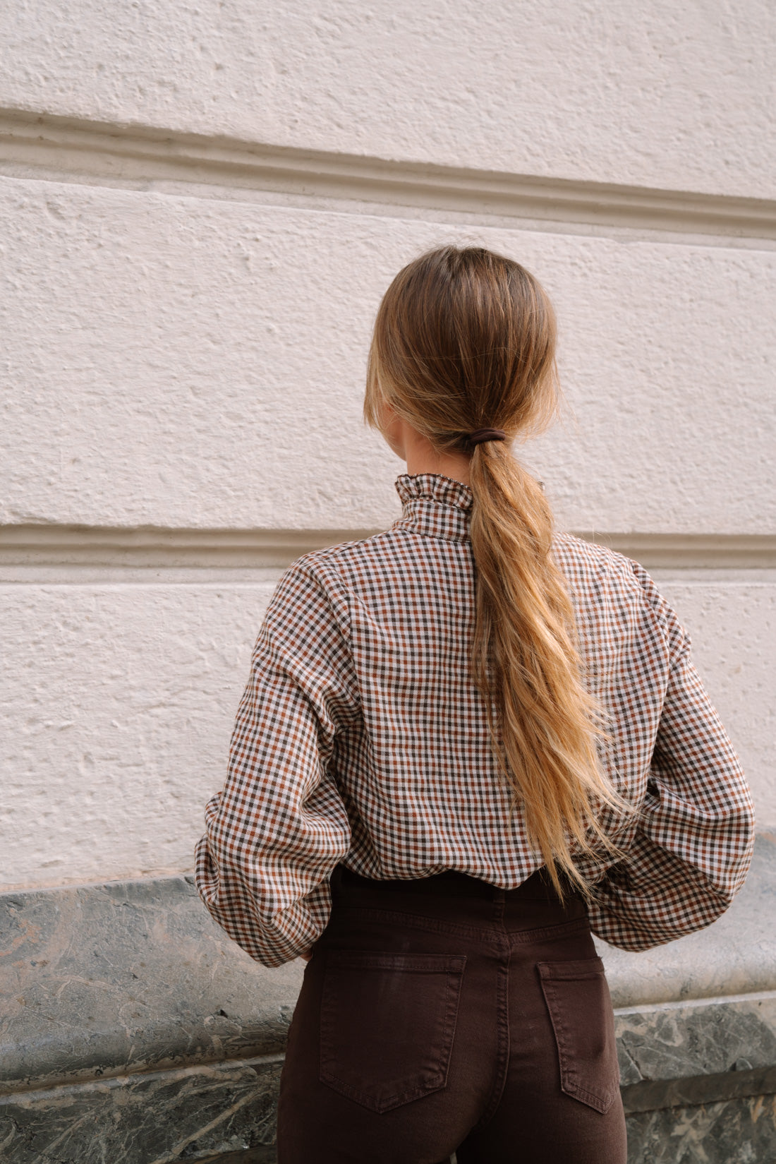 Blusa GIGHY marrones