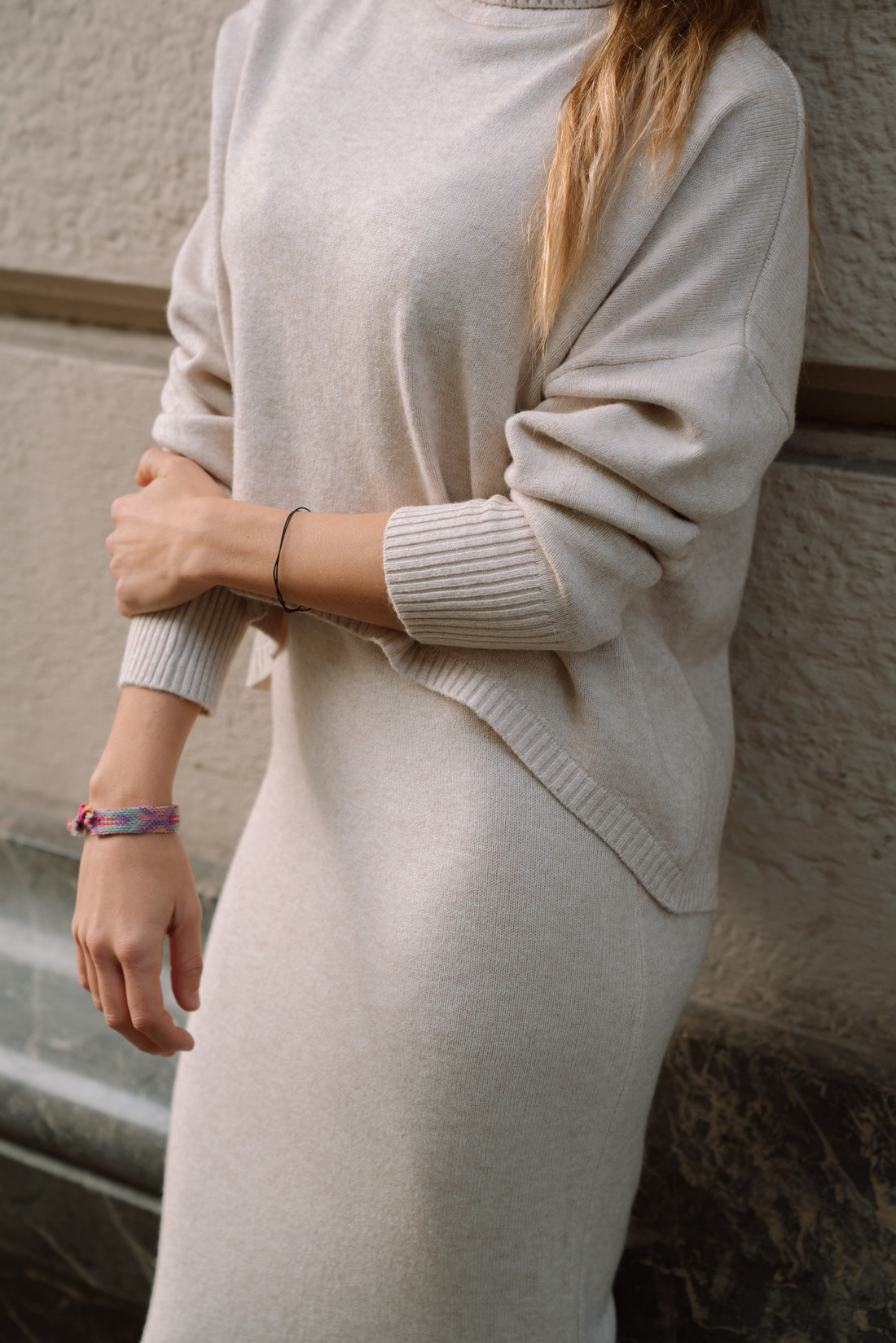 Vestido 2 piezas BIKUR crudo