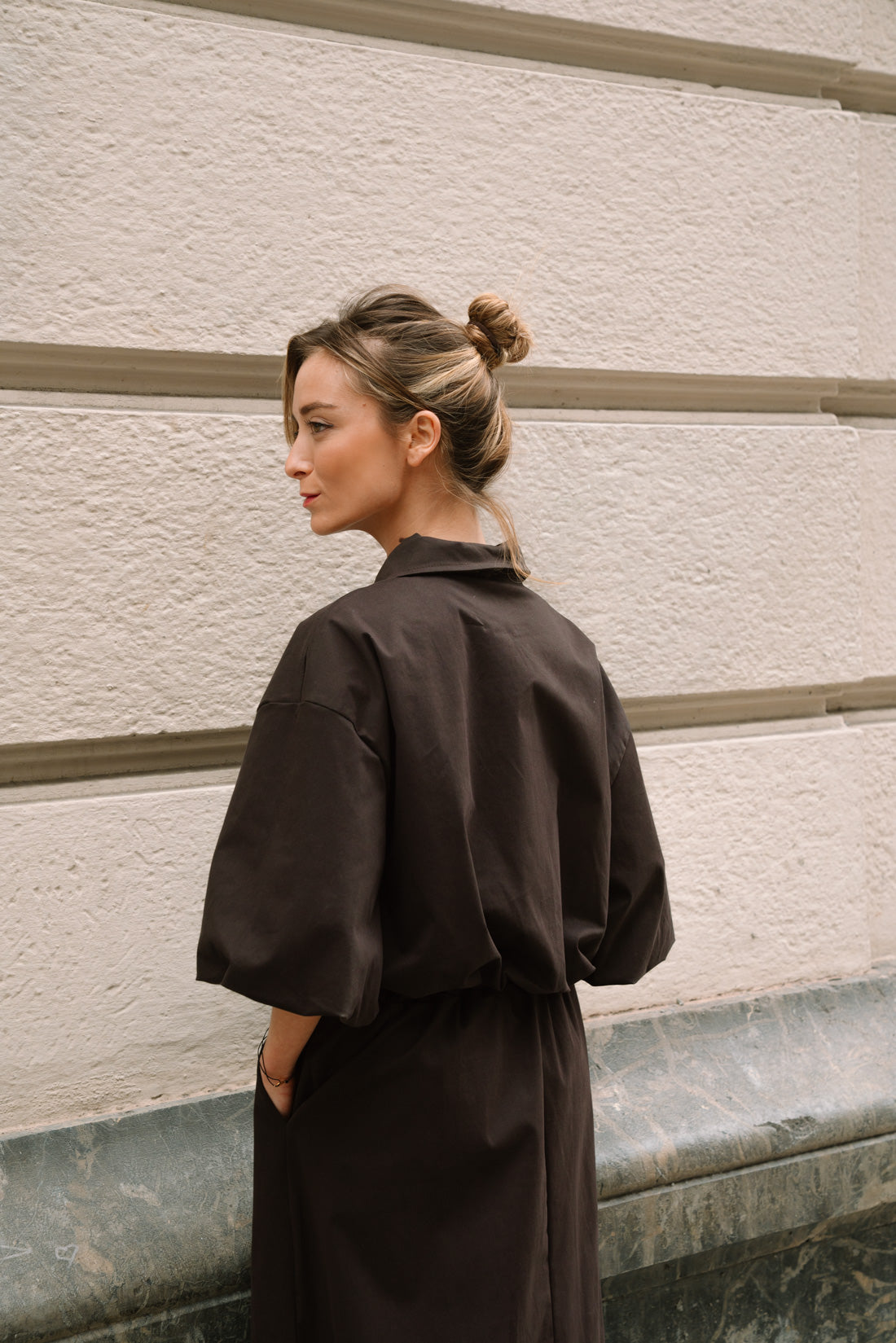 Chaqueta VOGH corta choco