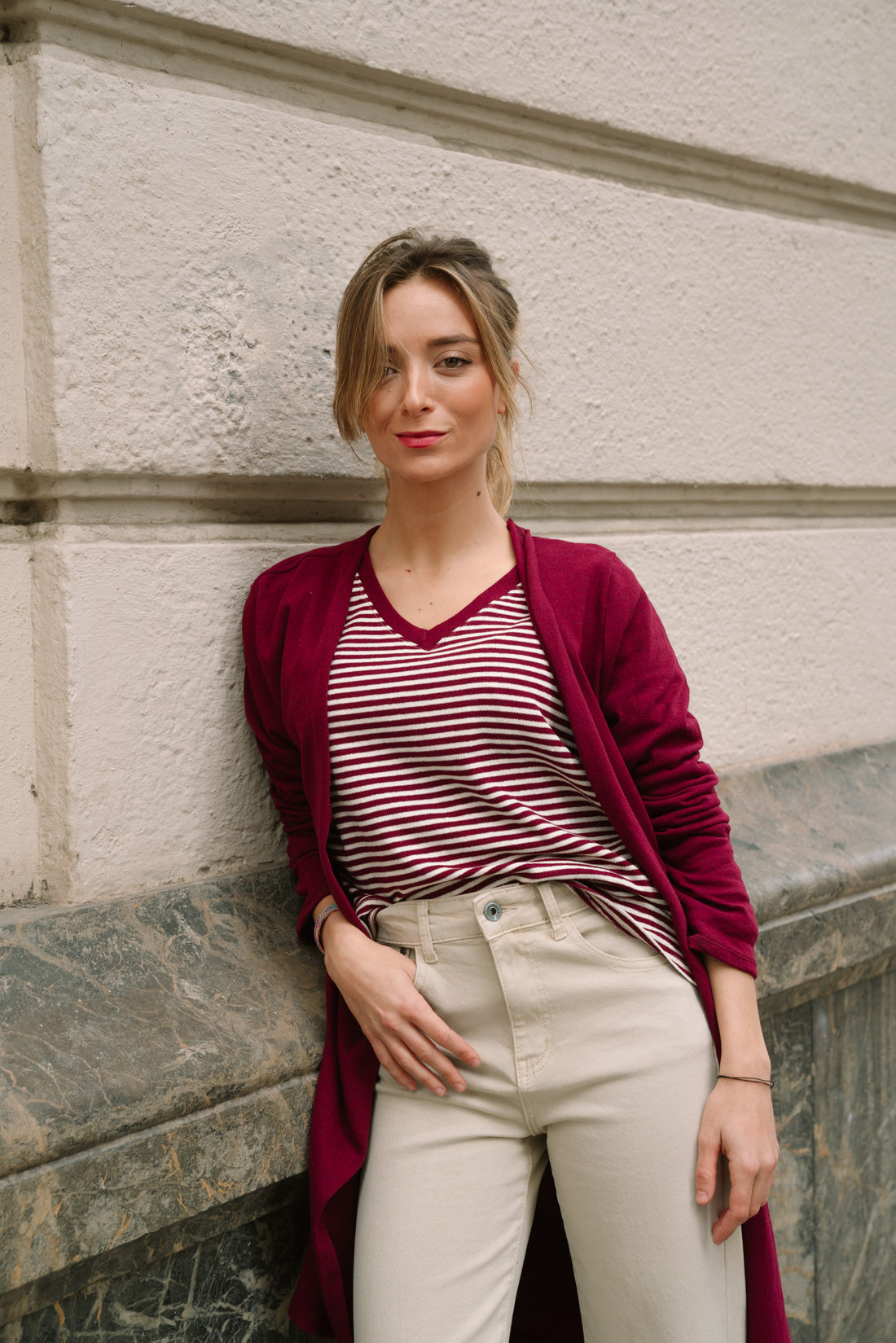 Chaqueta AMY burdeos