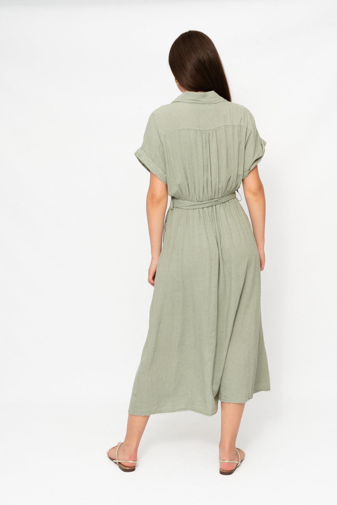 Vestido VESSER kaki
